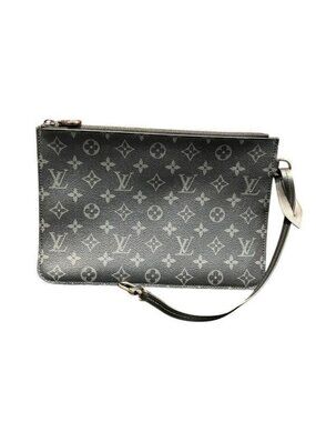 Louis Vuitton Monogram Eclipse Cover Light Attached Pouch